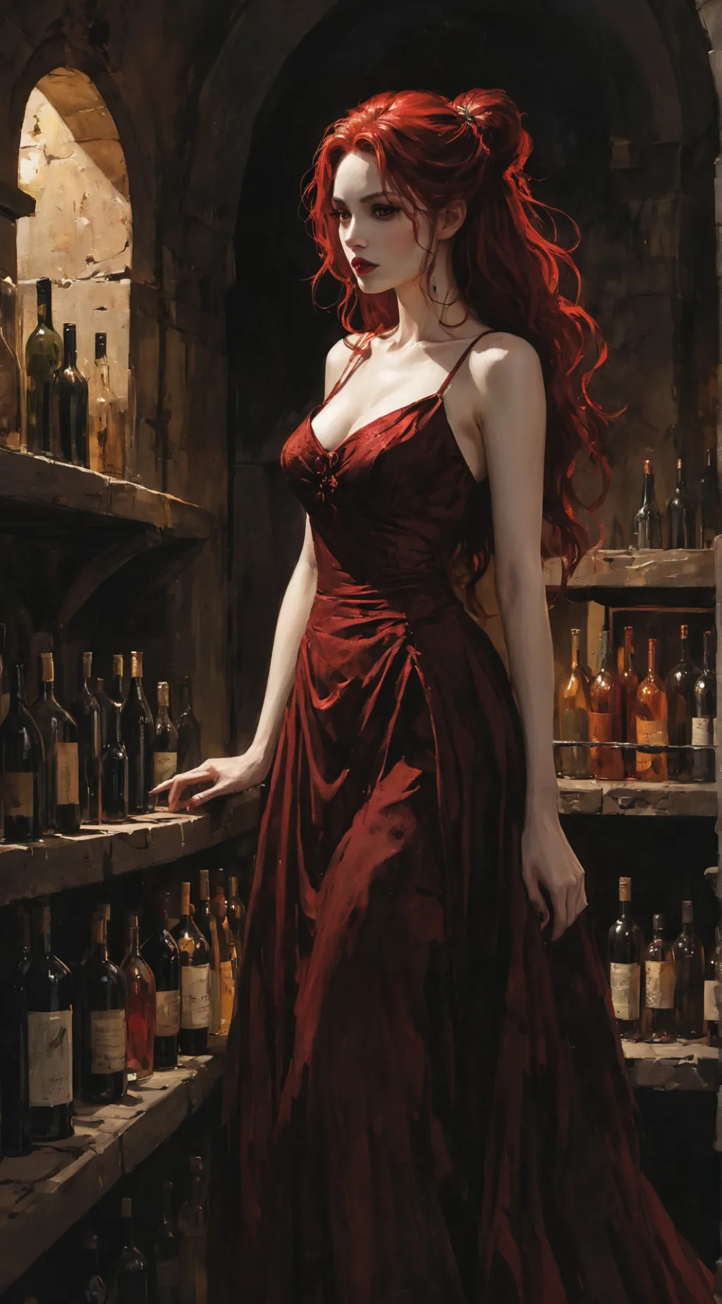 ai character: Isolde background