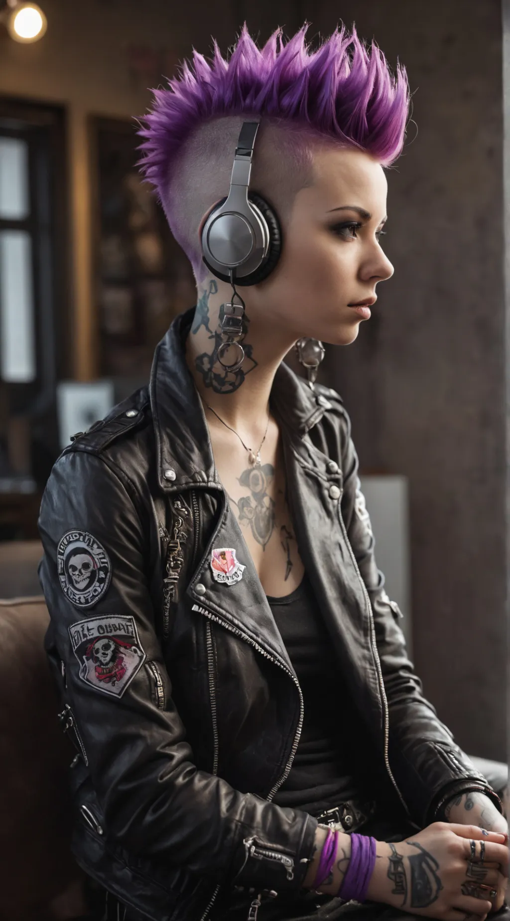 ai character: Luna Troublefield background