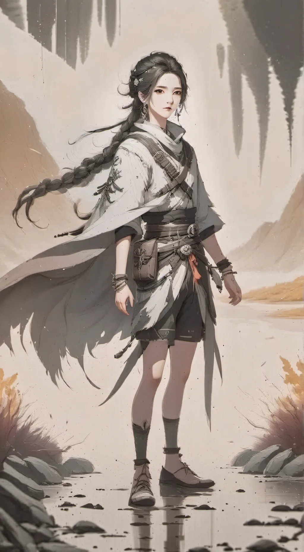 ai character: Hashiras background