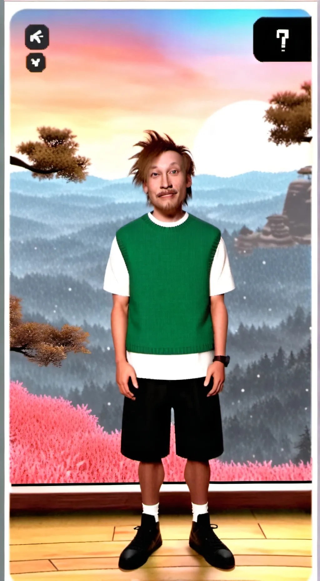 ai character: батя background