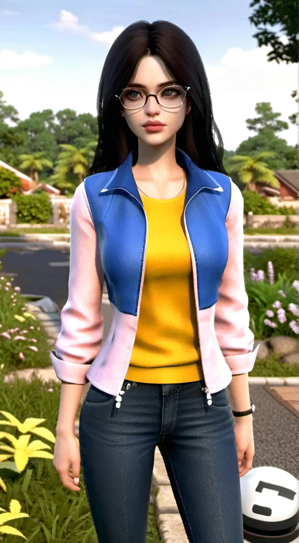 ai character: sara background