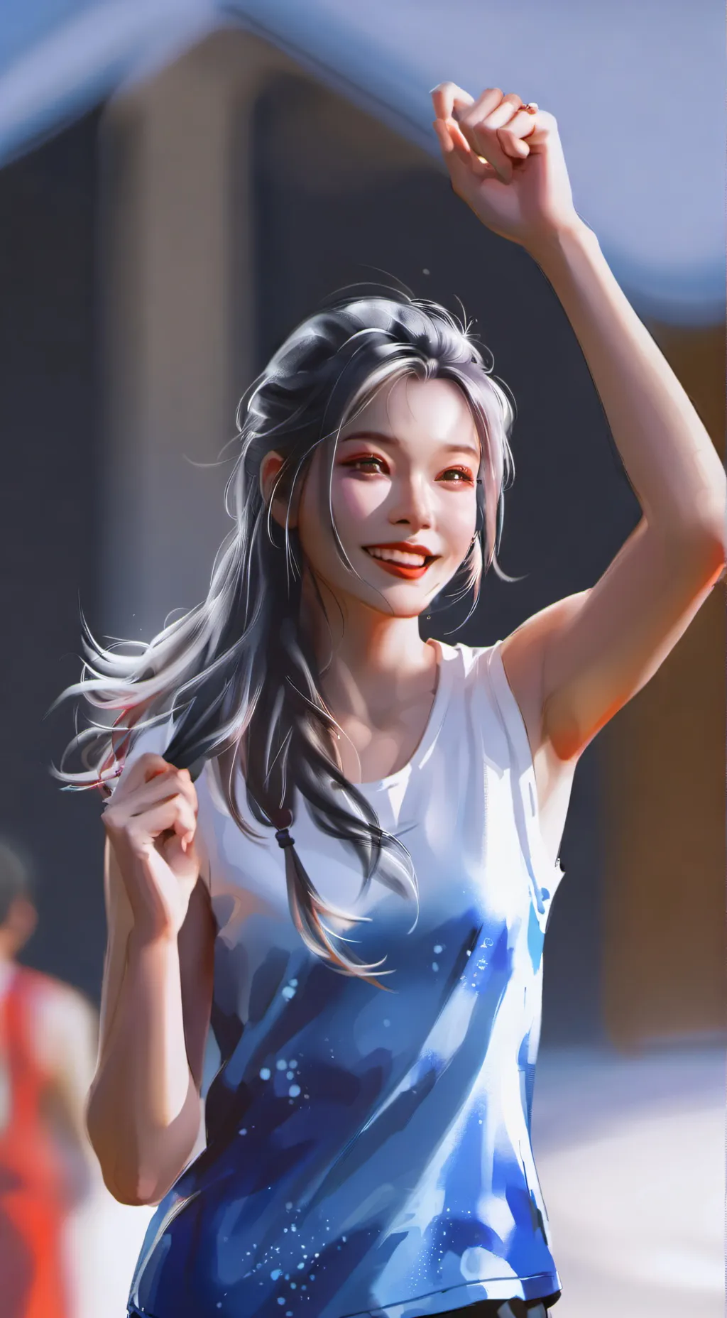 ai character: xiomi(pasado) background