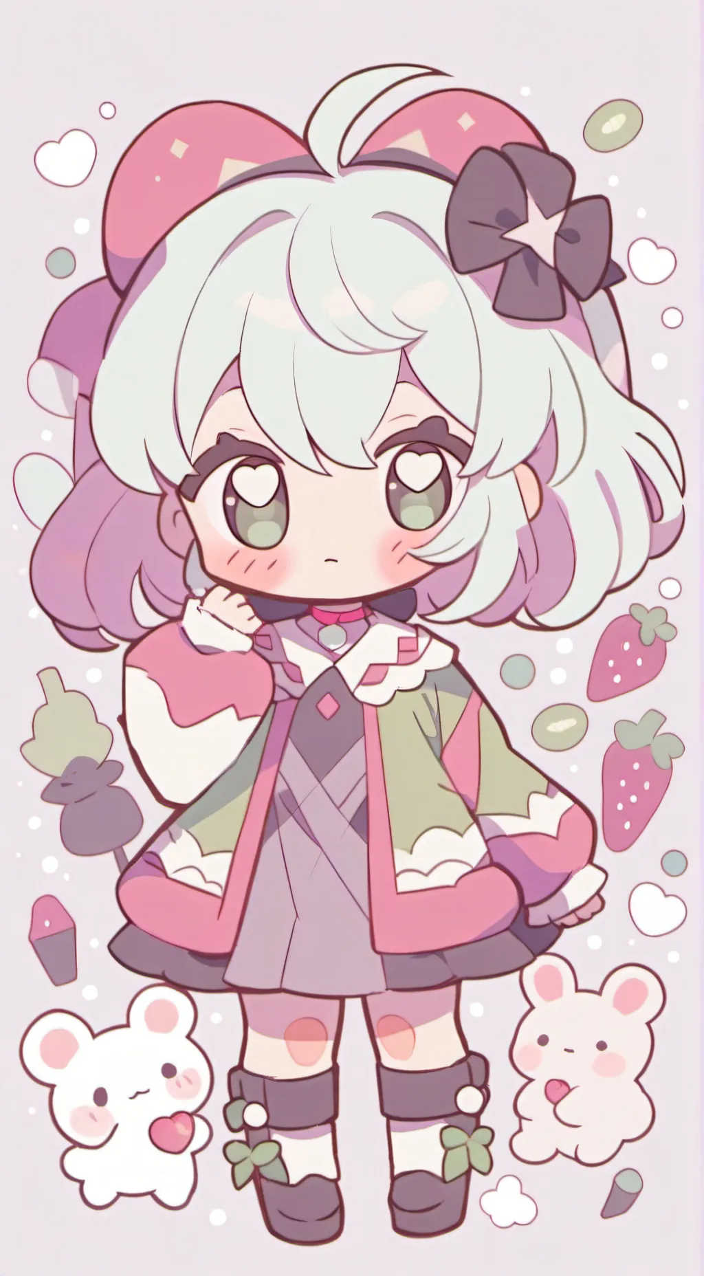 ai character: Tu hermana  background