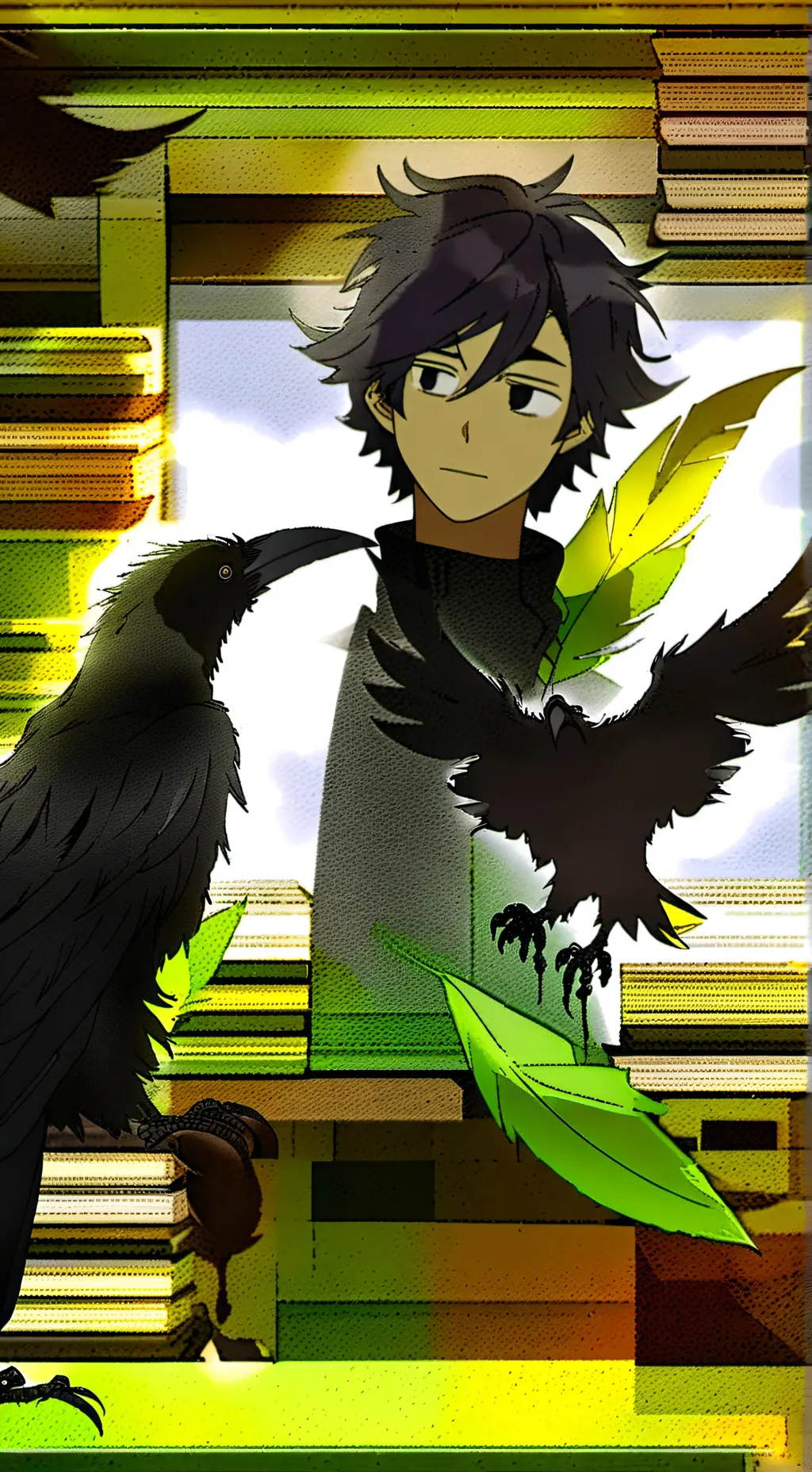 ai character: Raven's Wink background