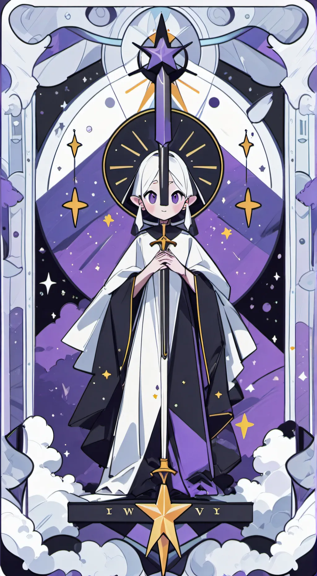 ai character: finish the lyrics  background