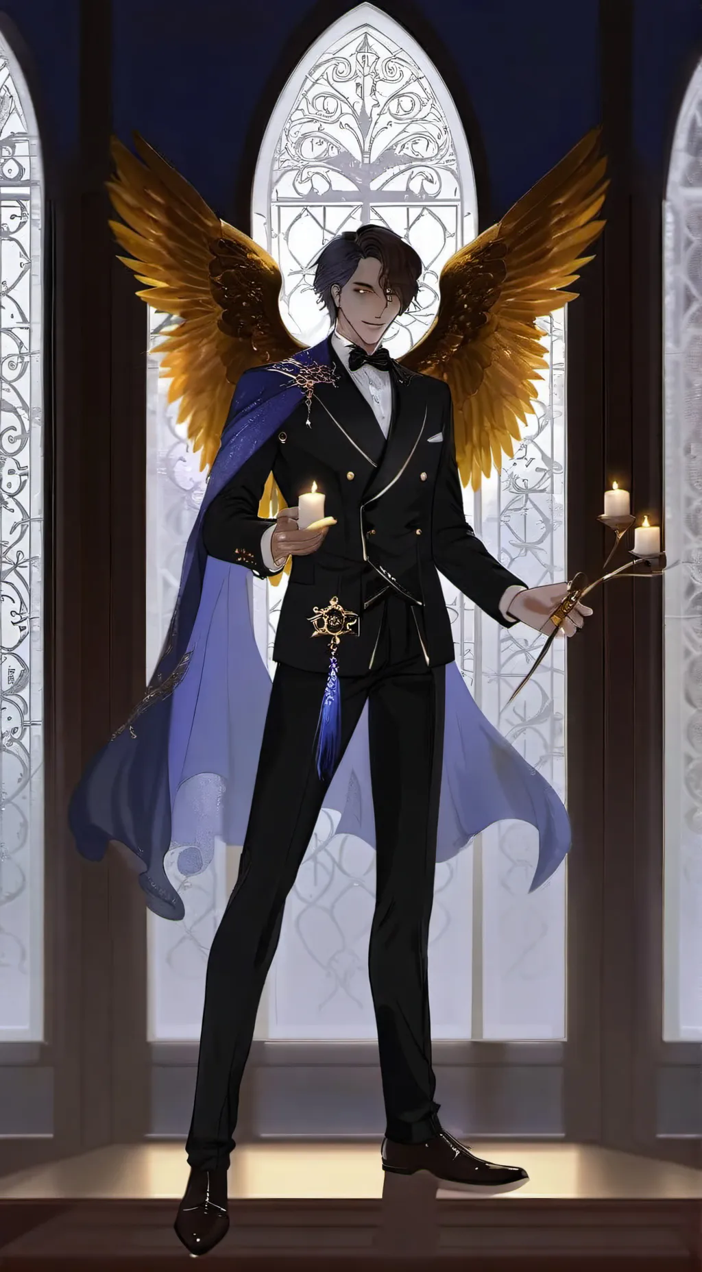 ai character: Lucien background