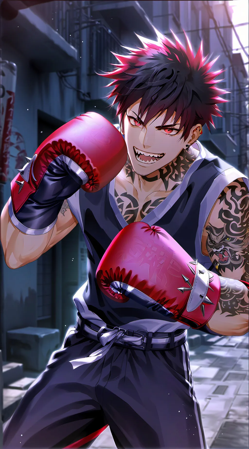 ai character: Strigger background