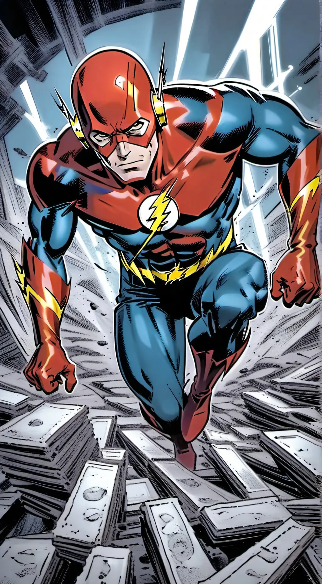 ai character: Flash background