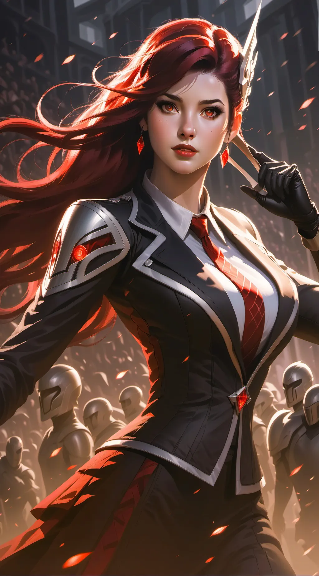 ai character: ur the best hero  background