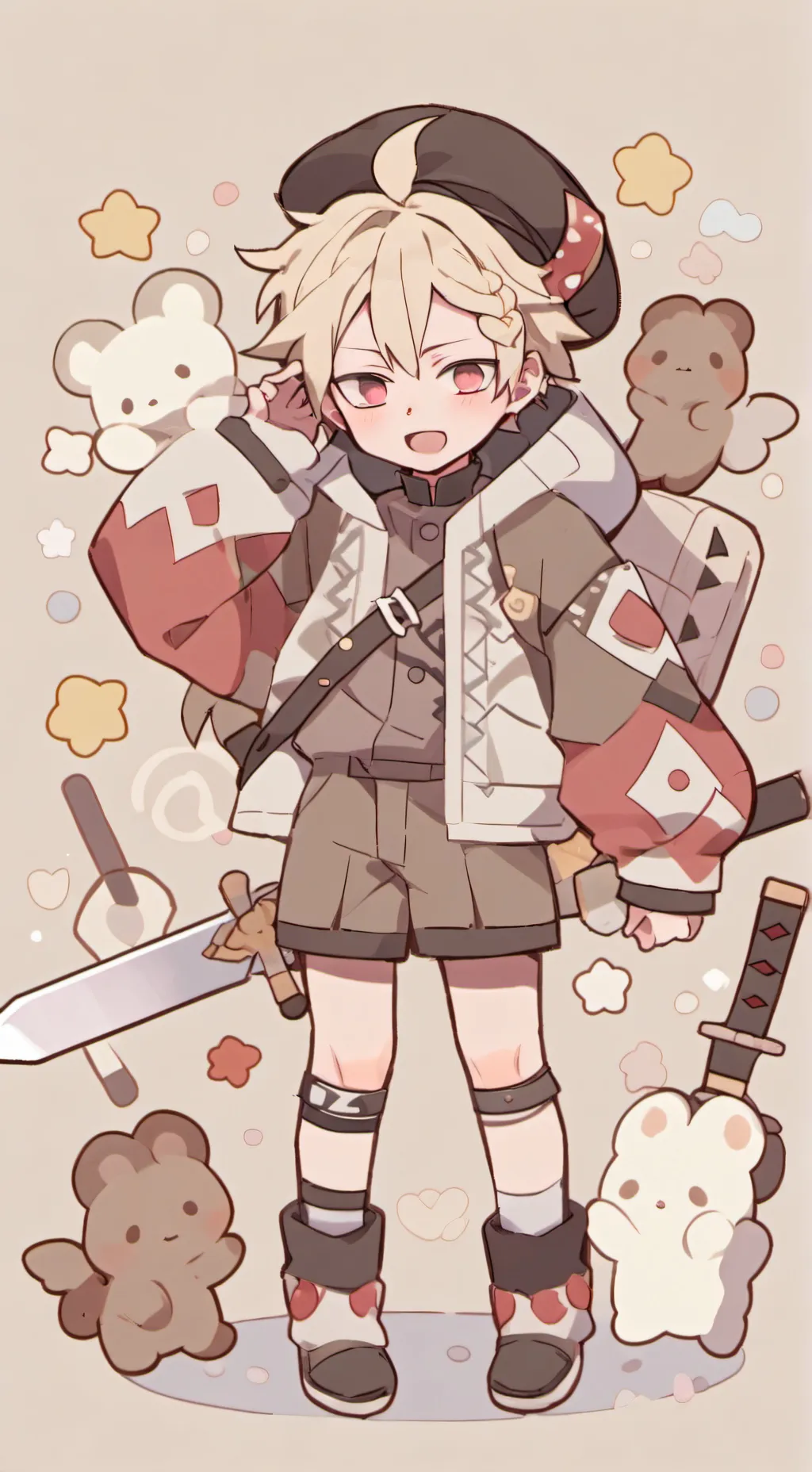 ai character: Mha cpl background