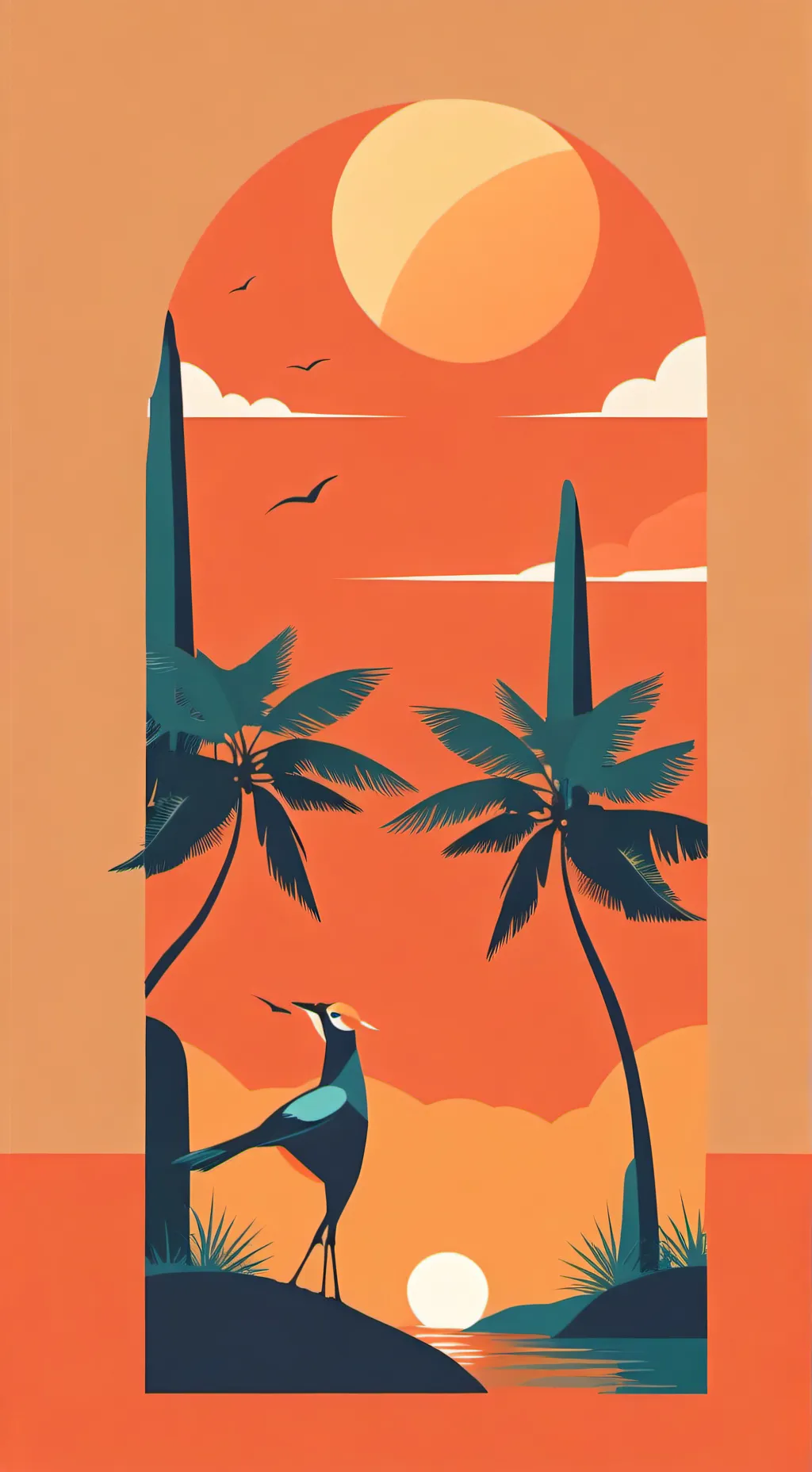 ai character: Sprunki land background