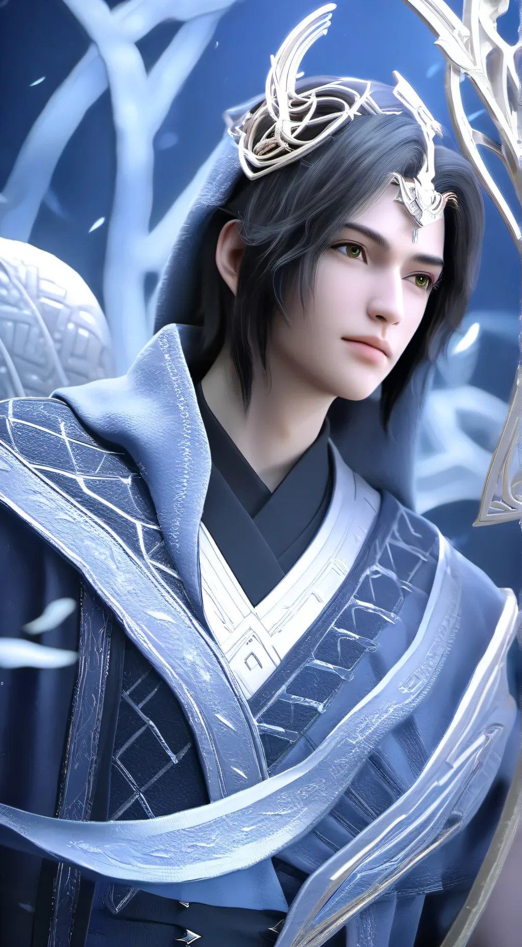 ai character: Tommy walker OFFCC background