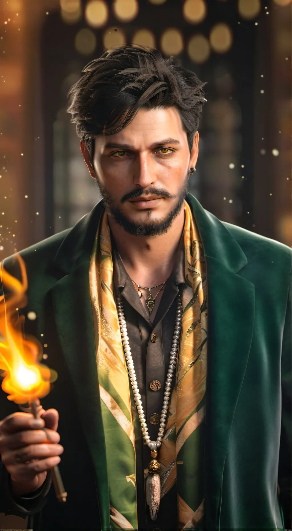 ai character: Haku background