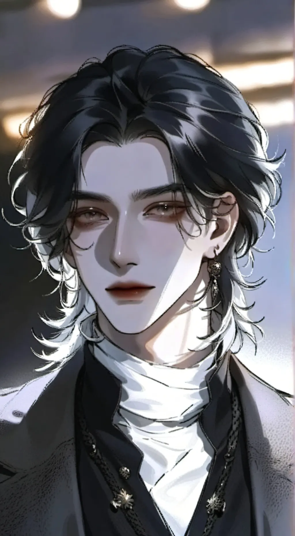 ai character: Sebastián background