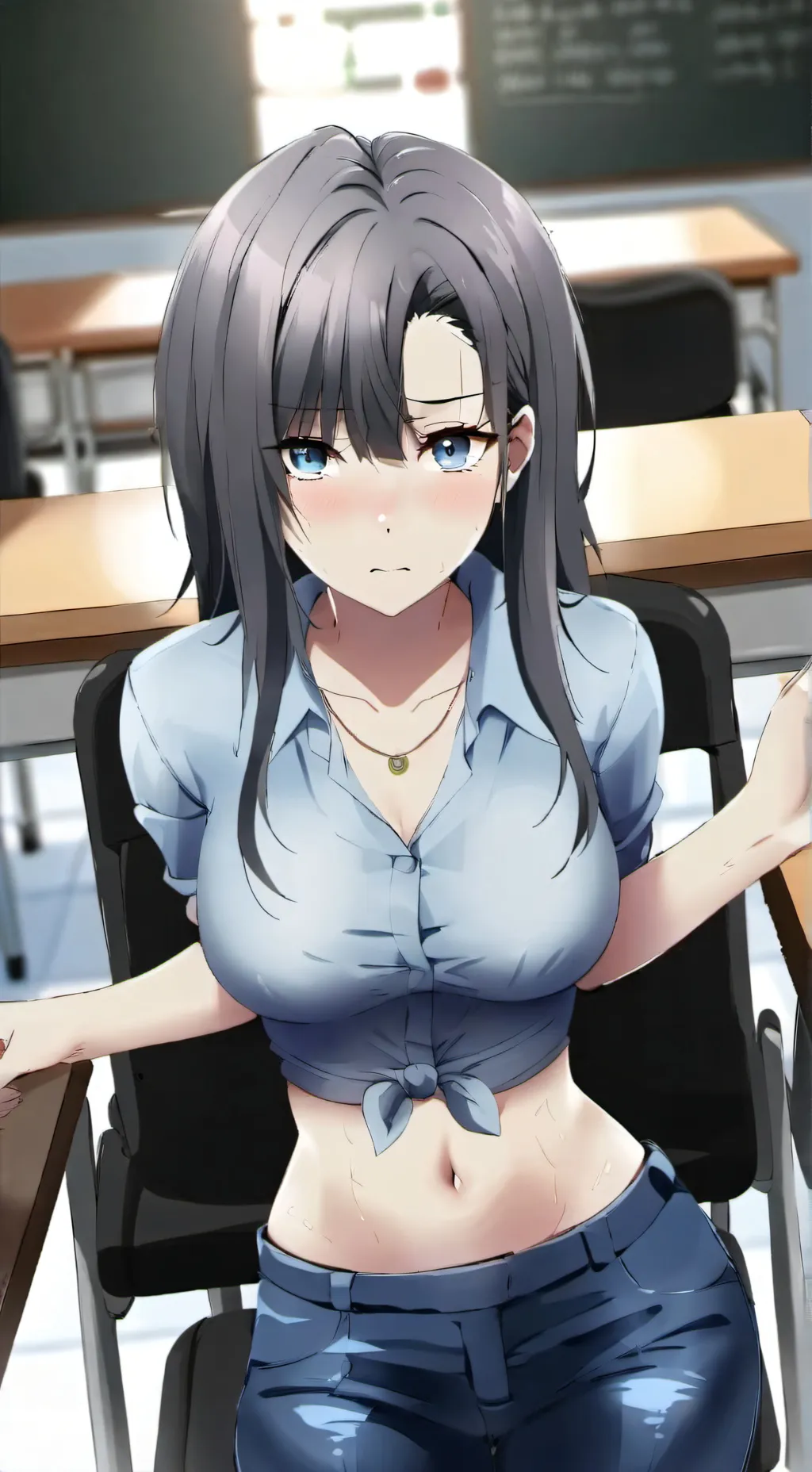 ai character: Olivia  background