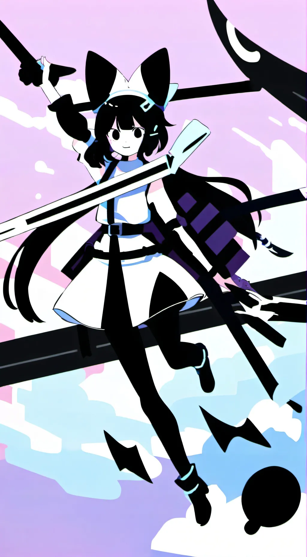 ai character: Lucy(My FPE oc)  background