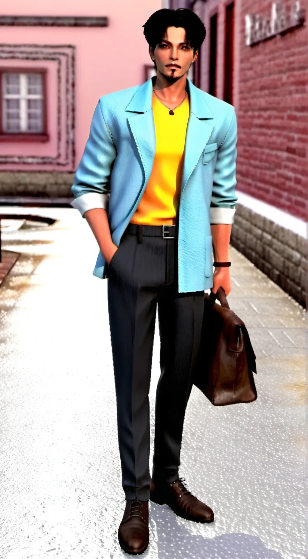 ai character: Nico & Prince background