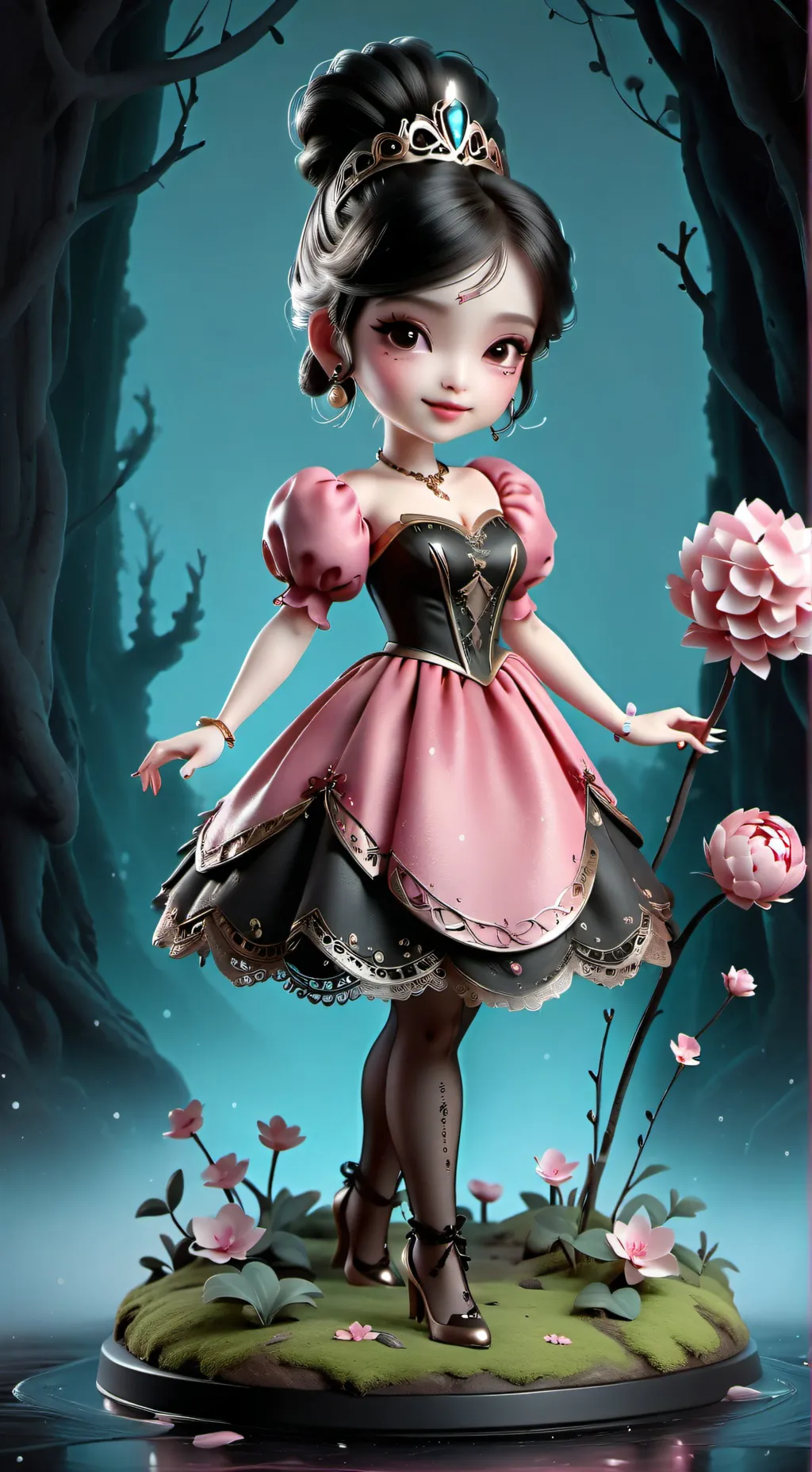 ai character: princess background
