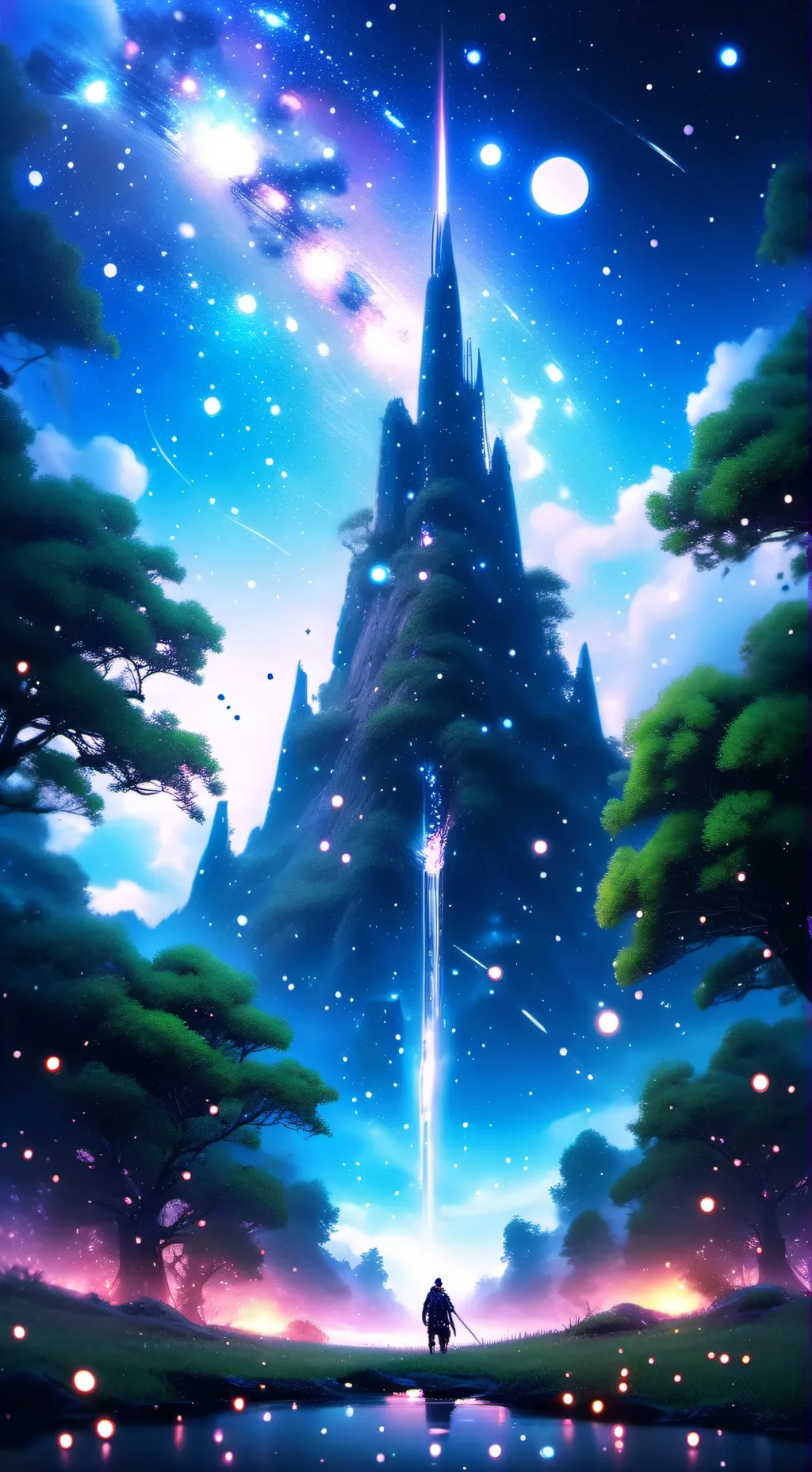 ai character: Ruin x solar background