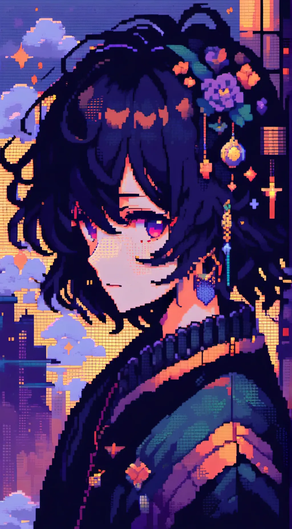 ai character: ★☆Tanjiro★☆ background