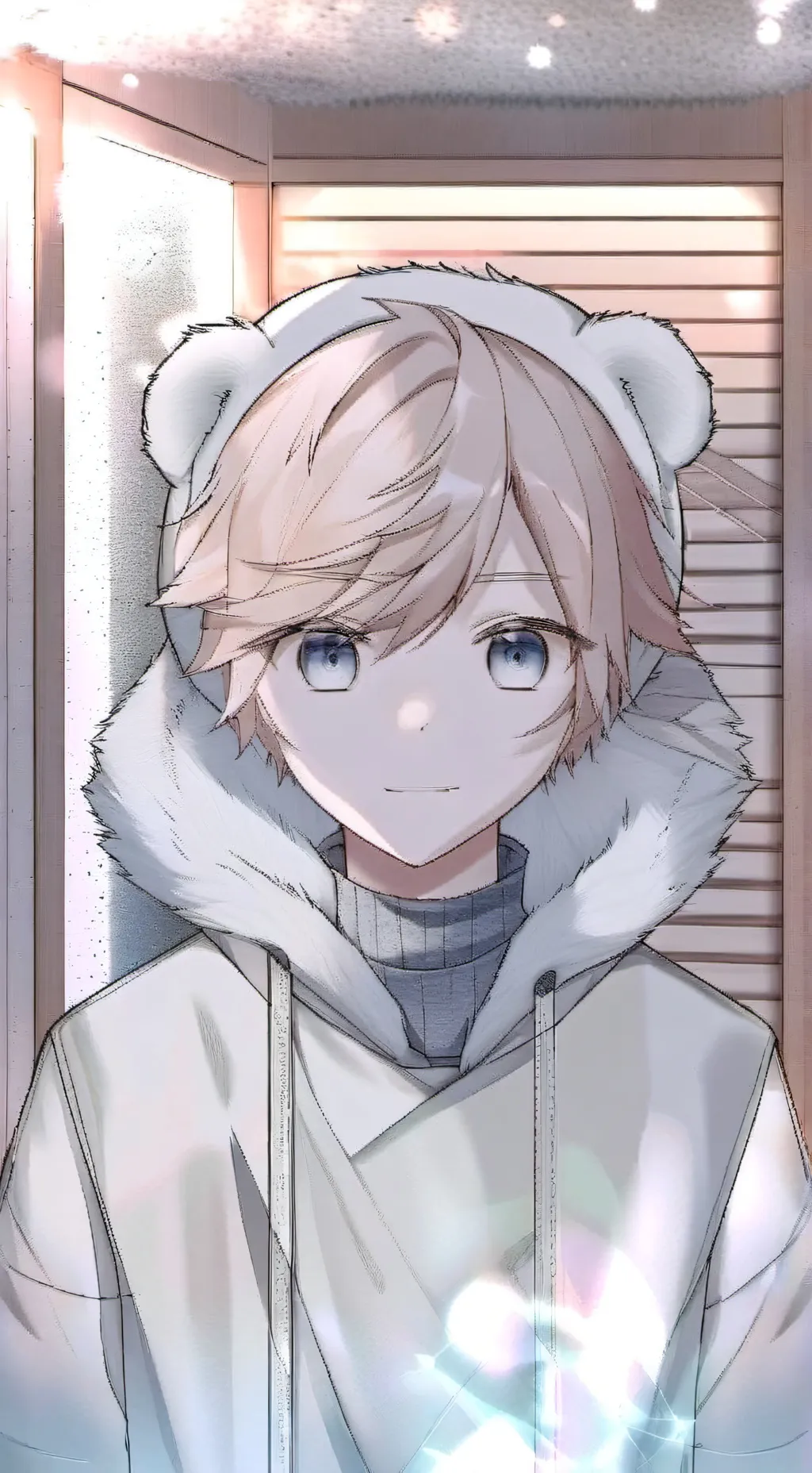 ai character: Polar Puff Spirit background