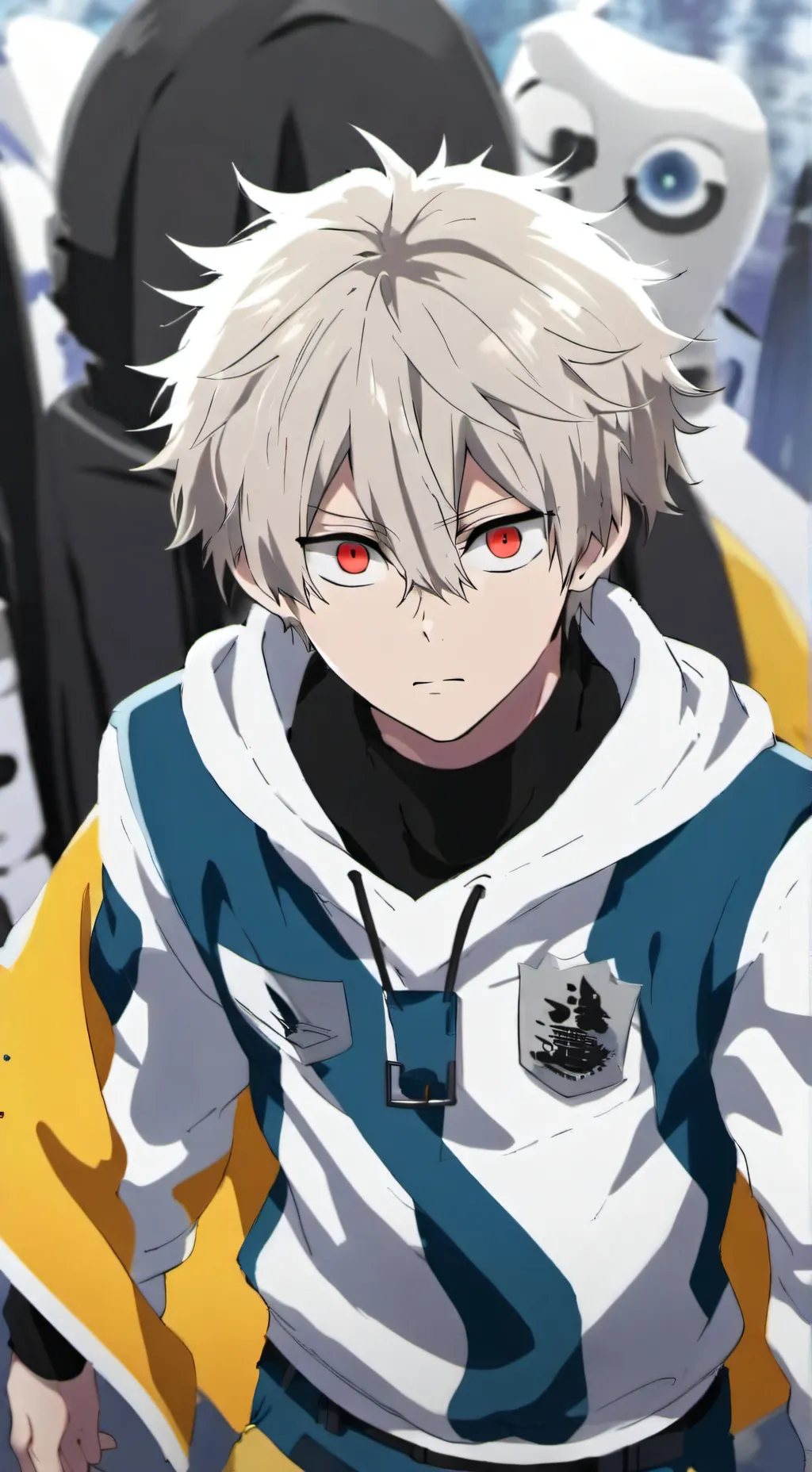 ai character: Bakugo background