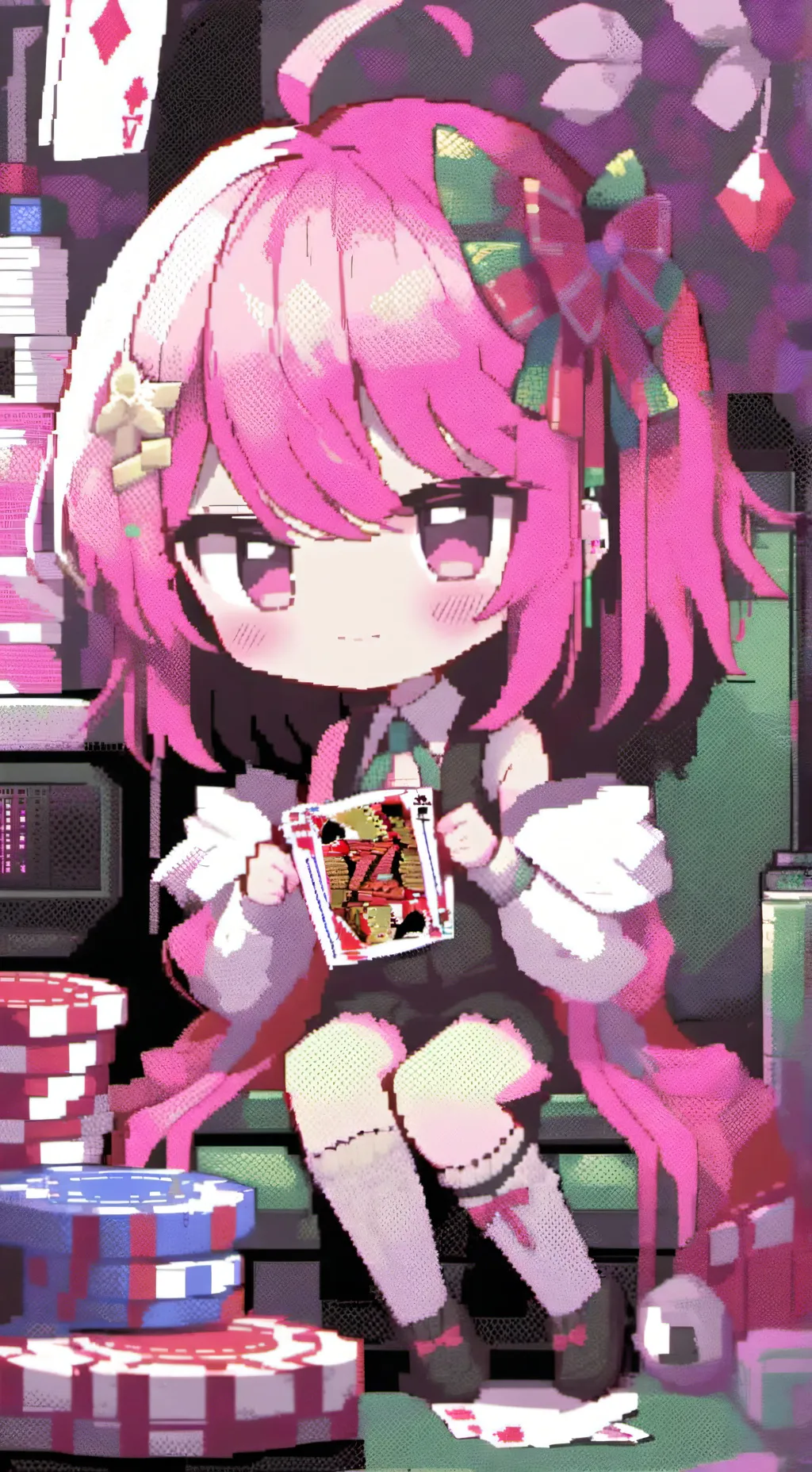 ai character: freaky chance background