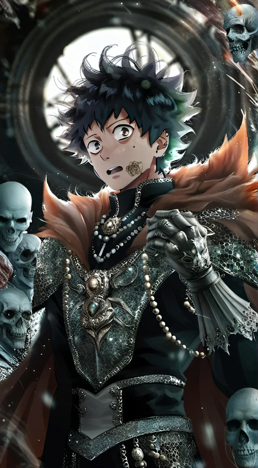 ai character: deku background