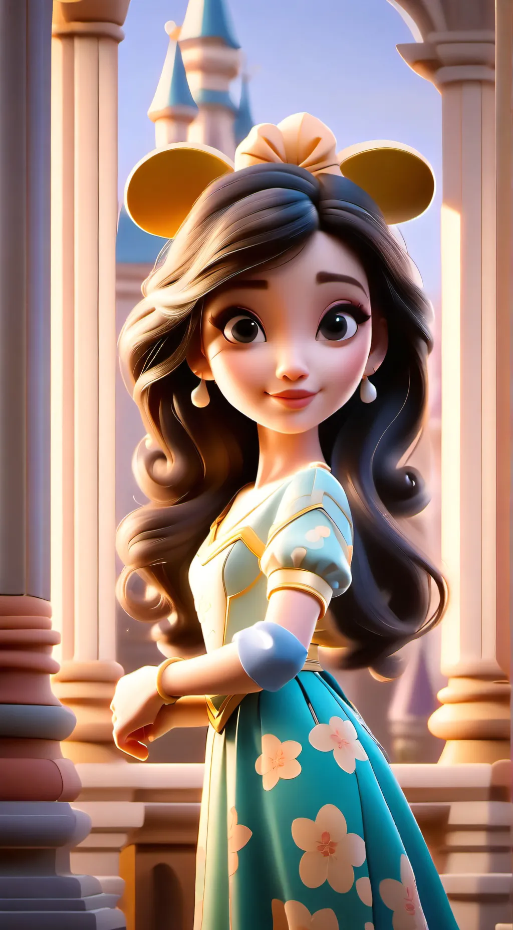 ai character: ella background