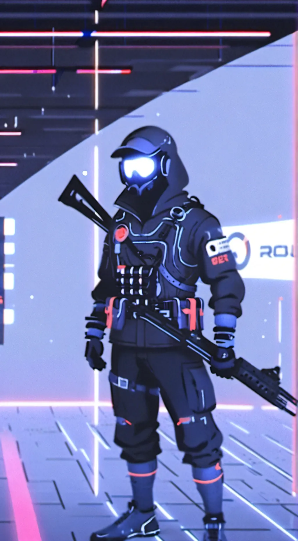 ai character: FPE in SCP background