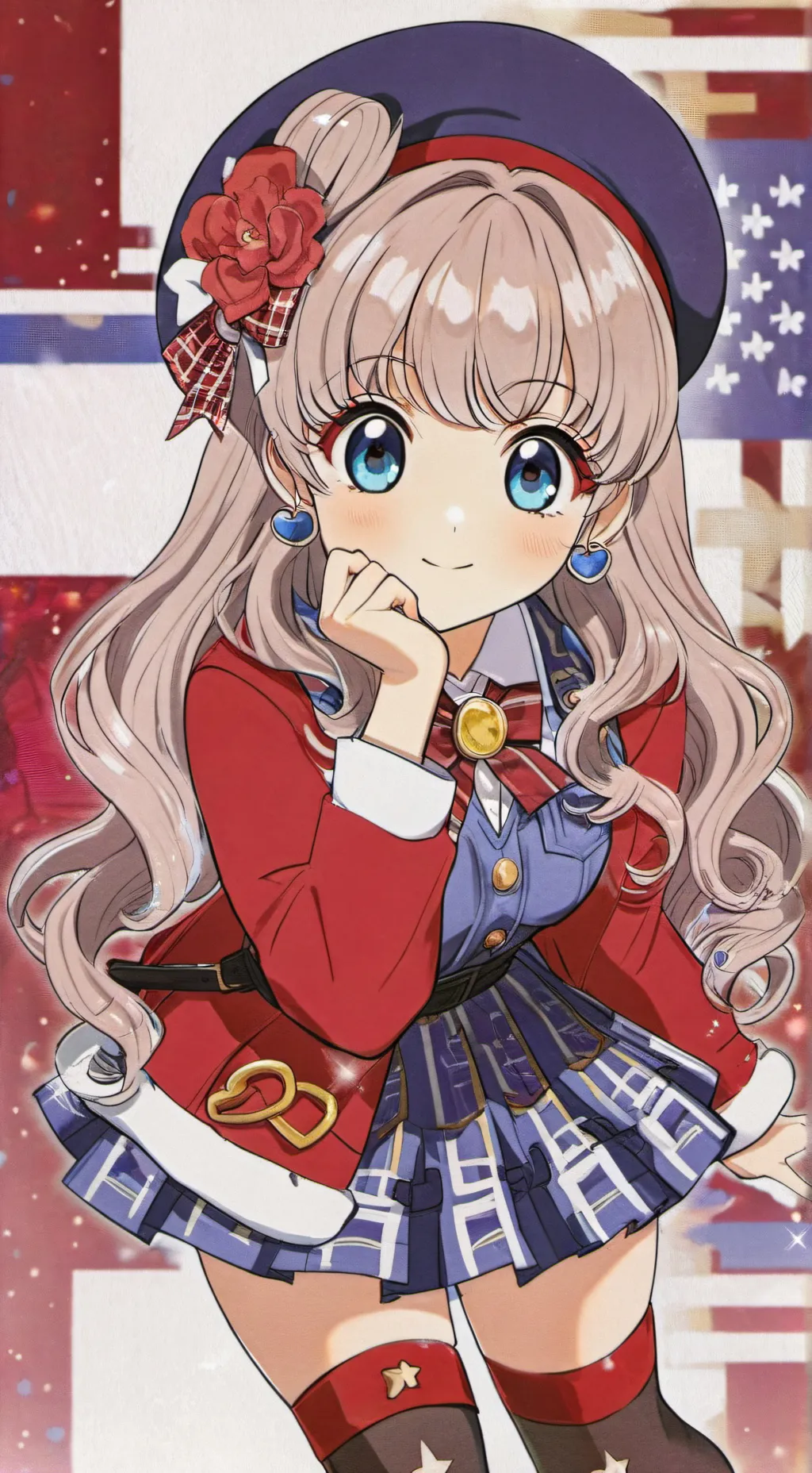 ai character: MHA new girl! background