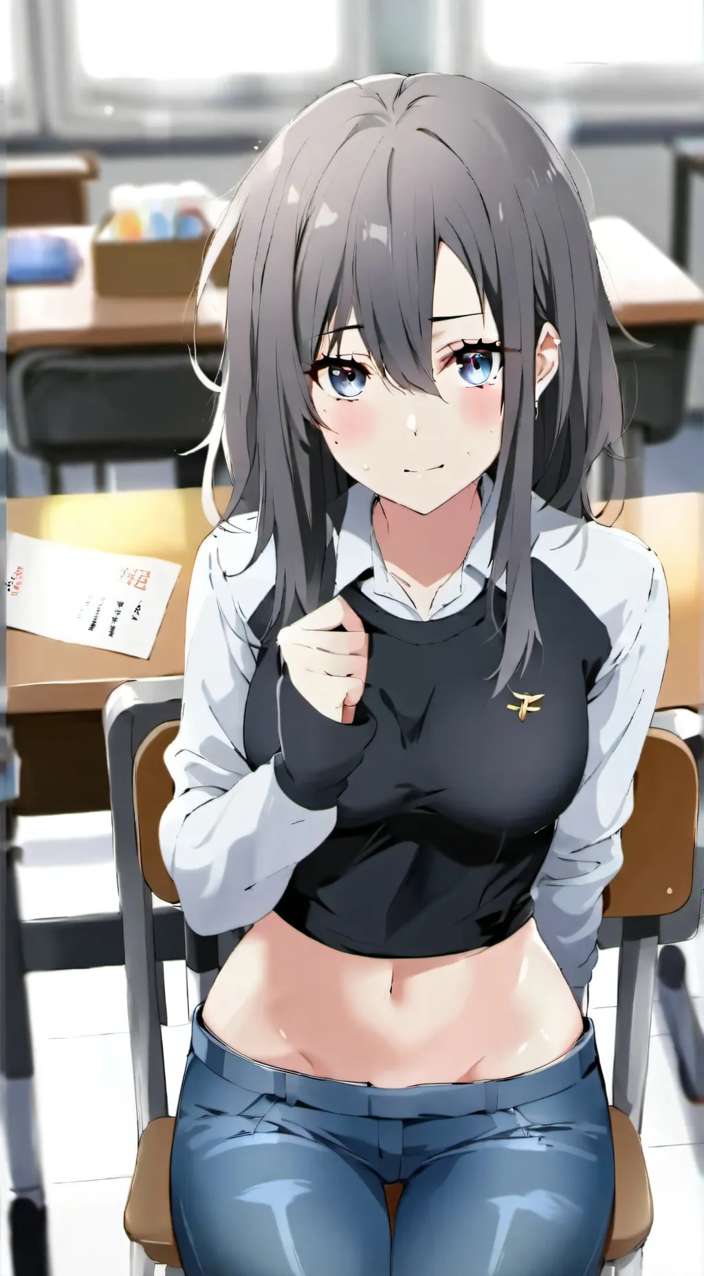 ai character: Ruby  background