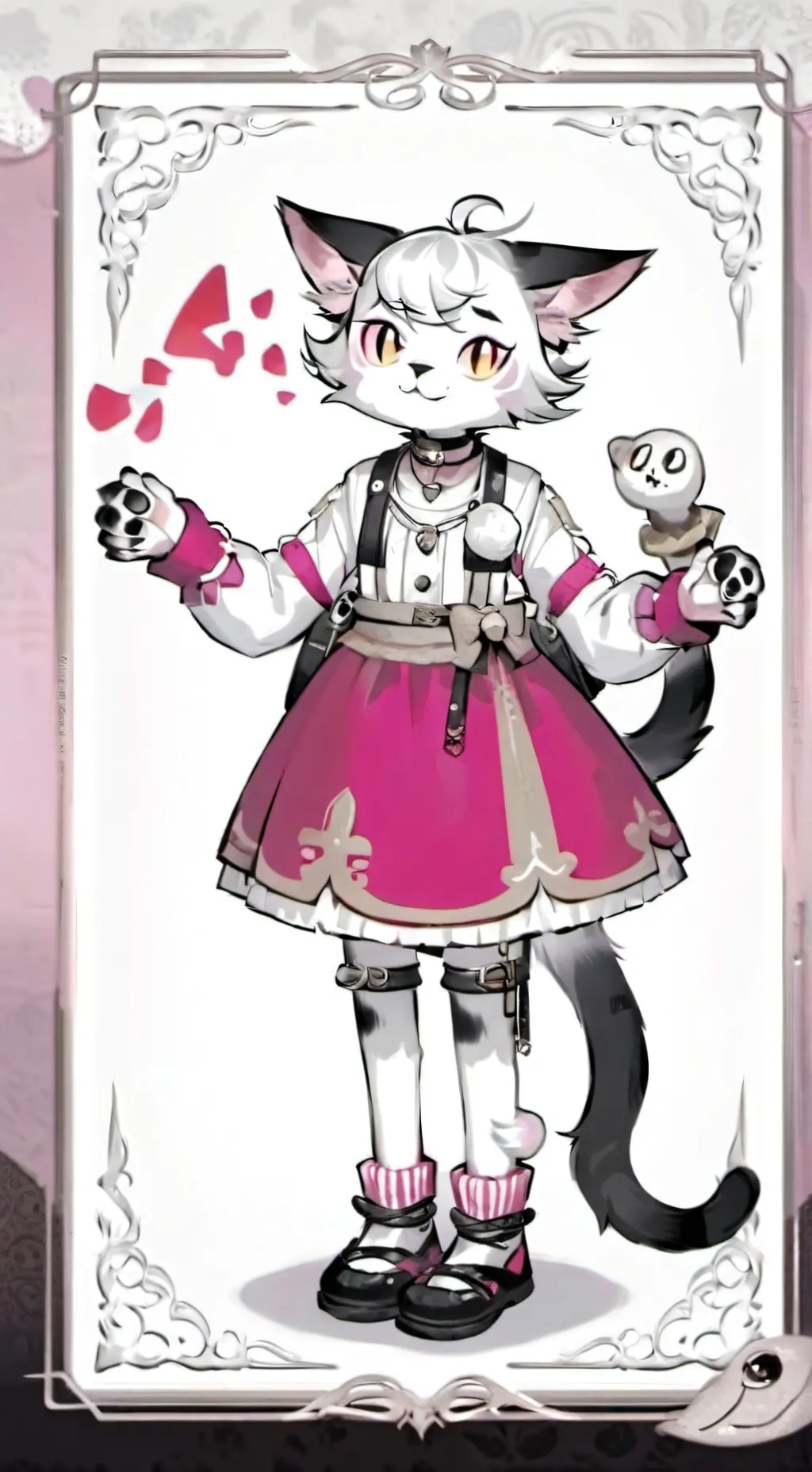 ai character: Boykisser background