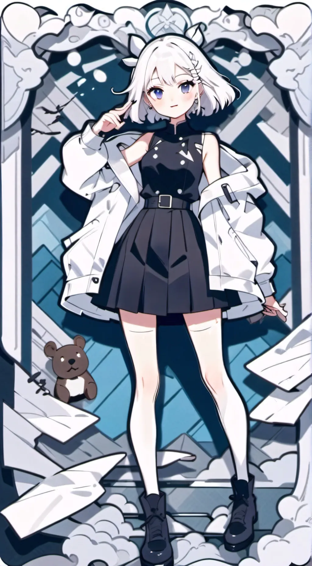 ai character: Mime background