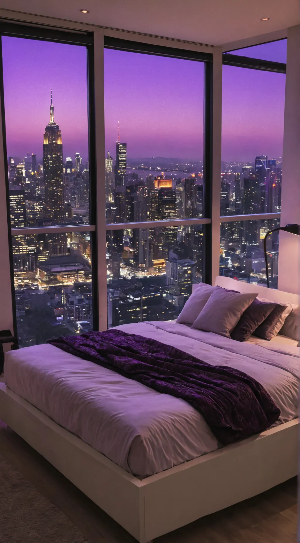 ai character: bed background