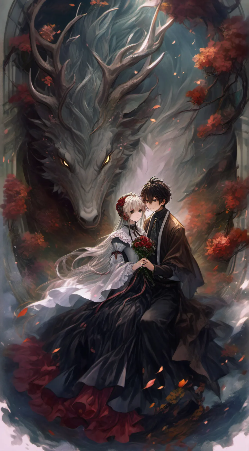 ai character: ~Fantasty~ background