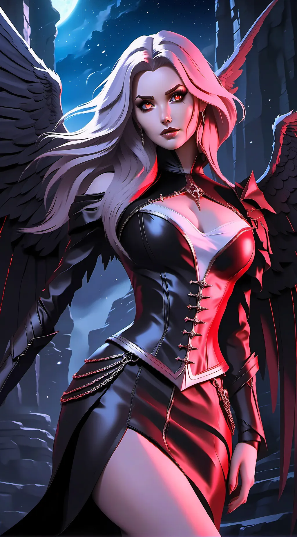 ai character: Darkwing background