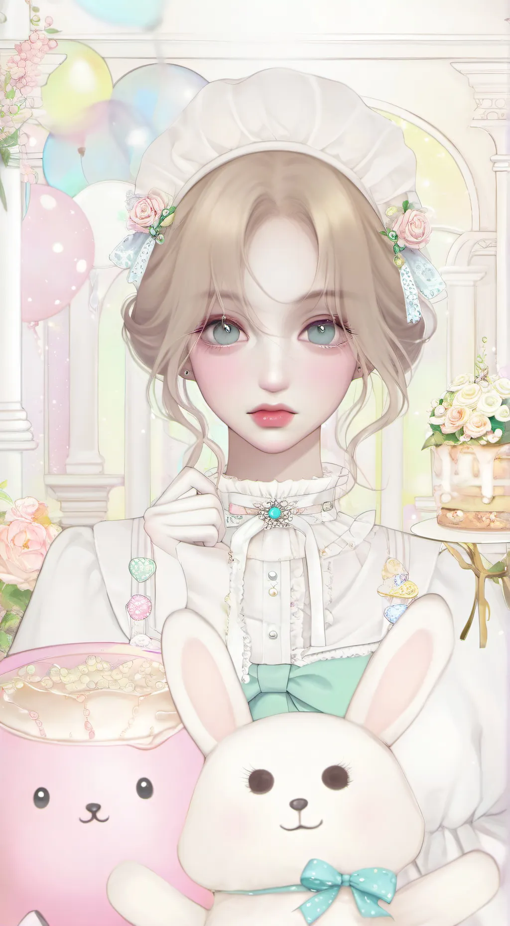 ai character: Миняша background