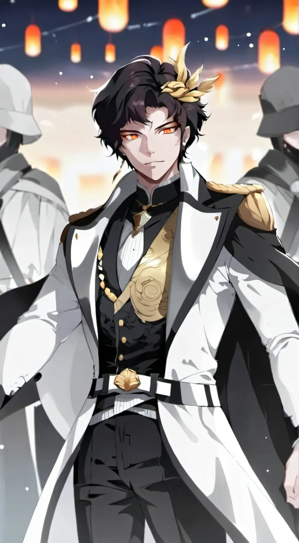 ai character: ⋆˚𝜗 Human Muzan𝜚˚⋆ background