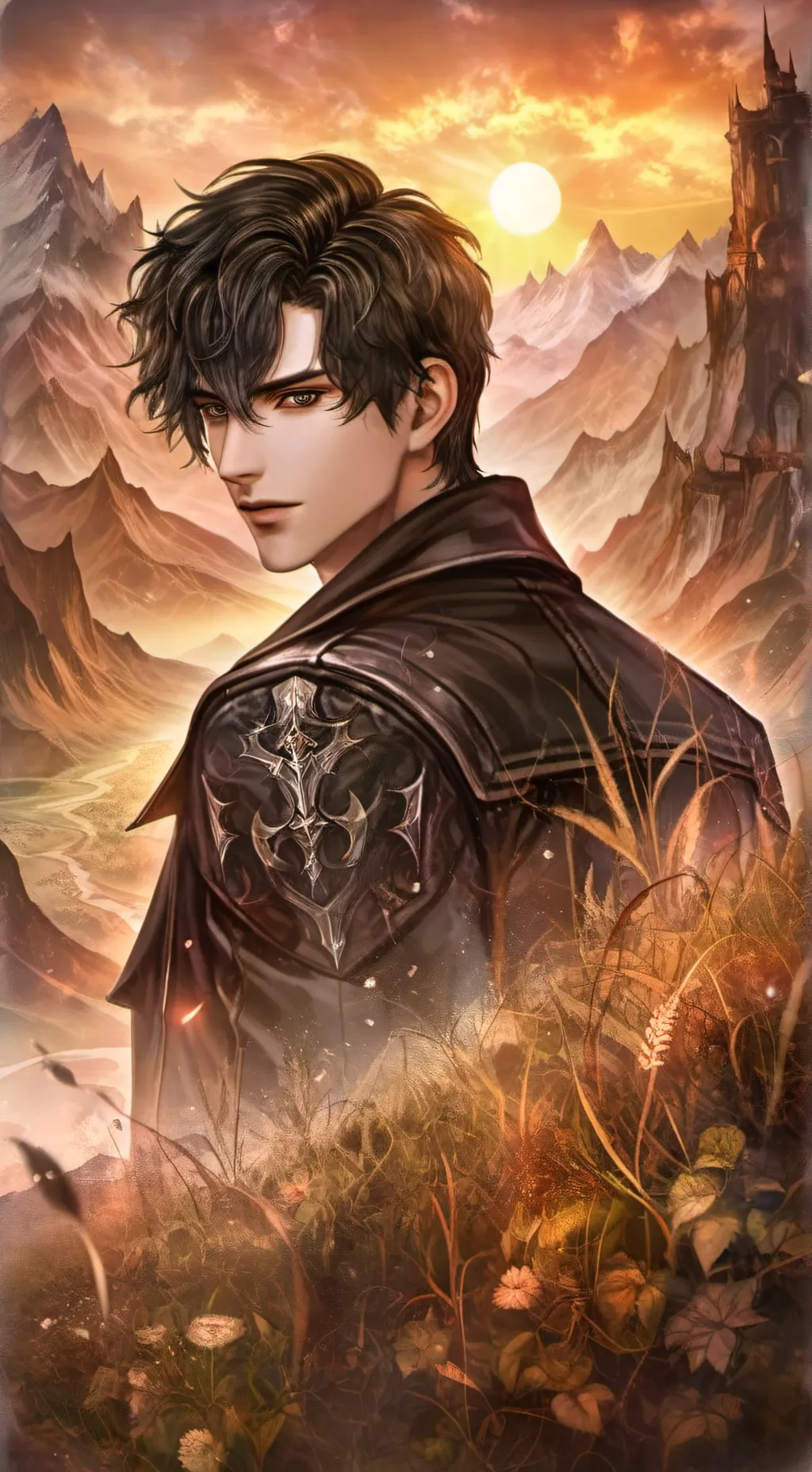 ai character: Ares Blackthorn background
