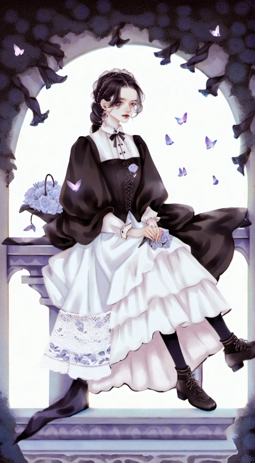 ai character: Saja boys background