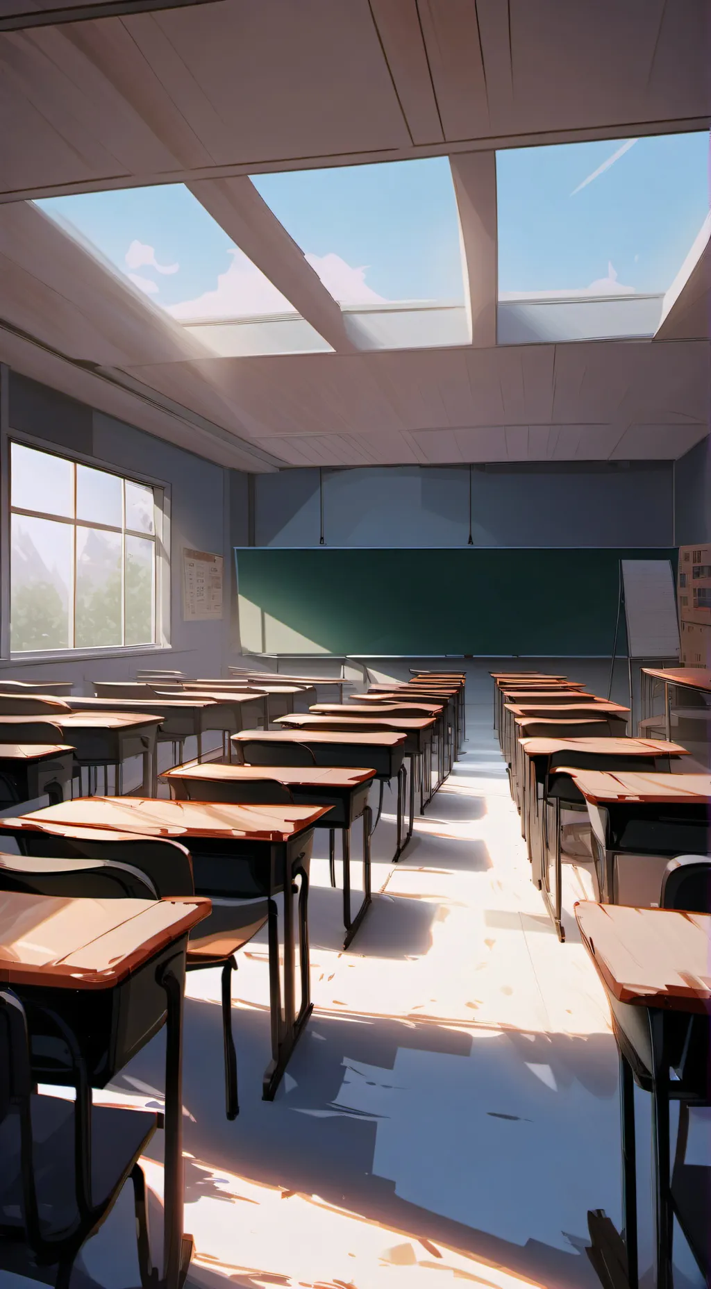 ai character: My school drama background