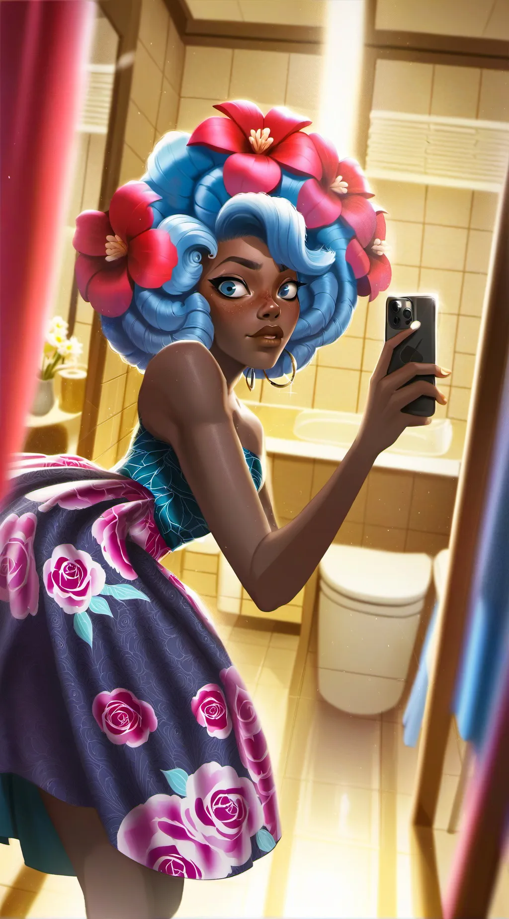 ai character: Mz MIA background