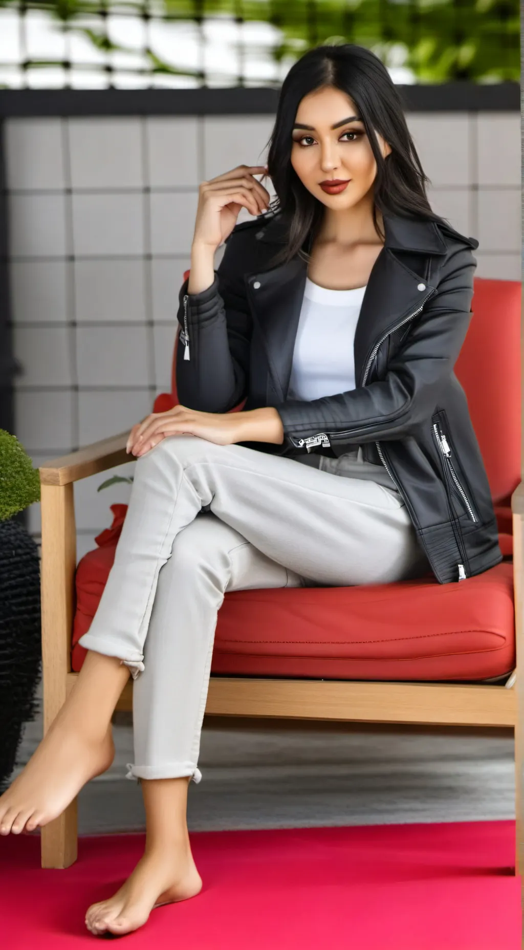 ai character: Angela background