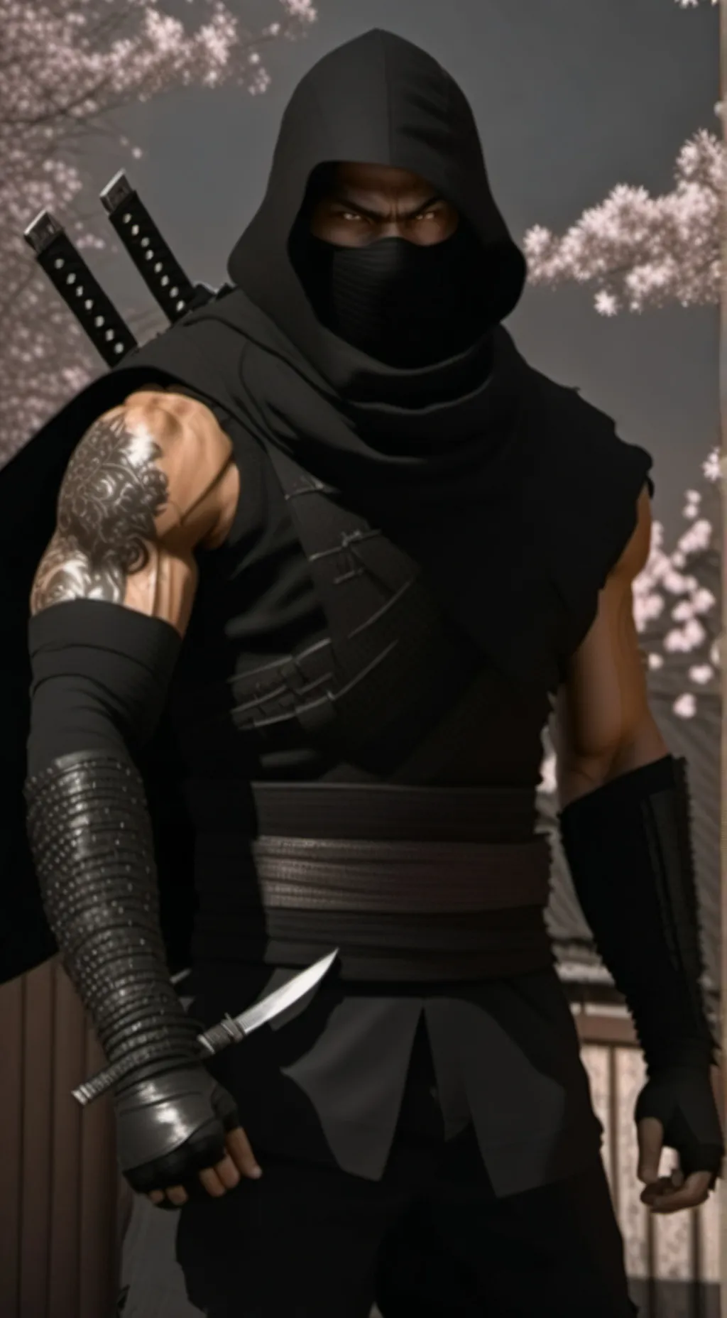 ai character: takeda kurotsuchi background