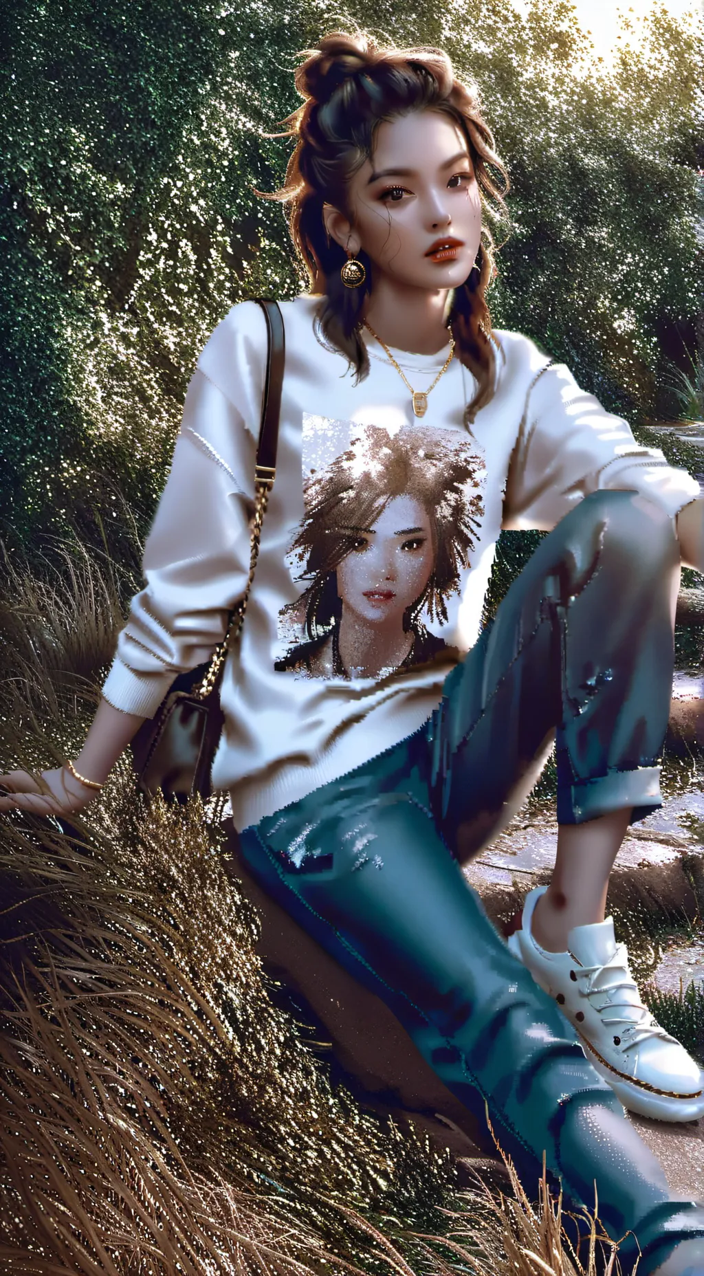 ai character: ME!  background