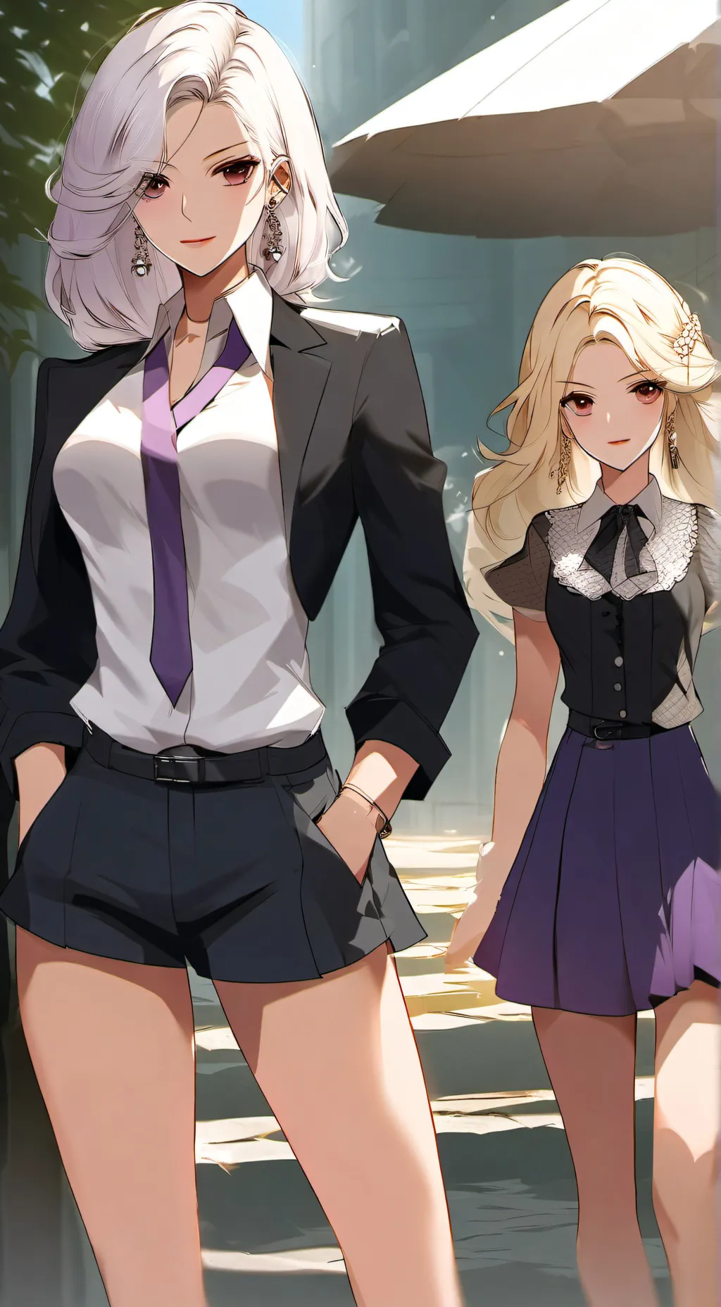 ai character:  Blossom  background