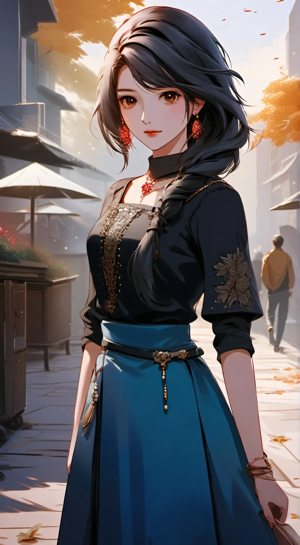 ai character: Sofia  background