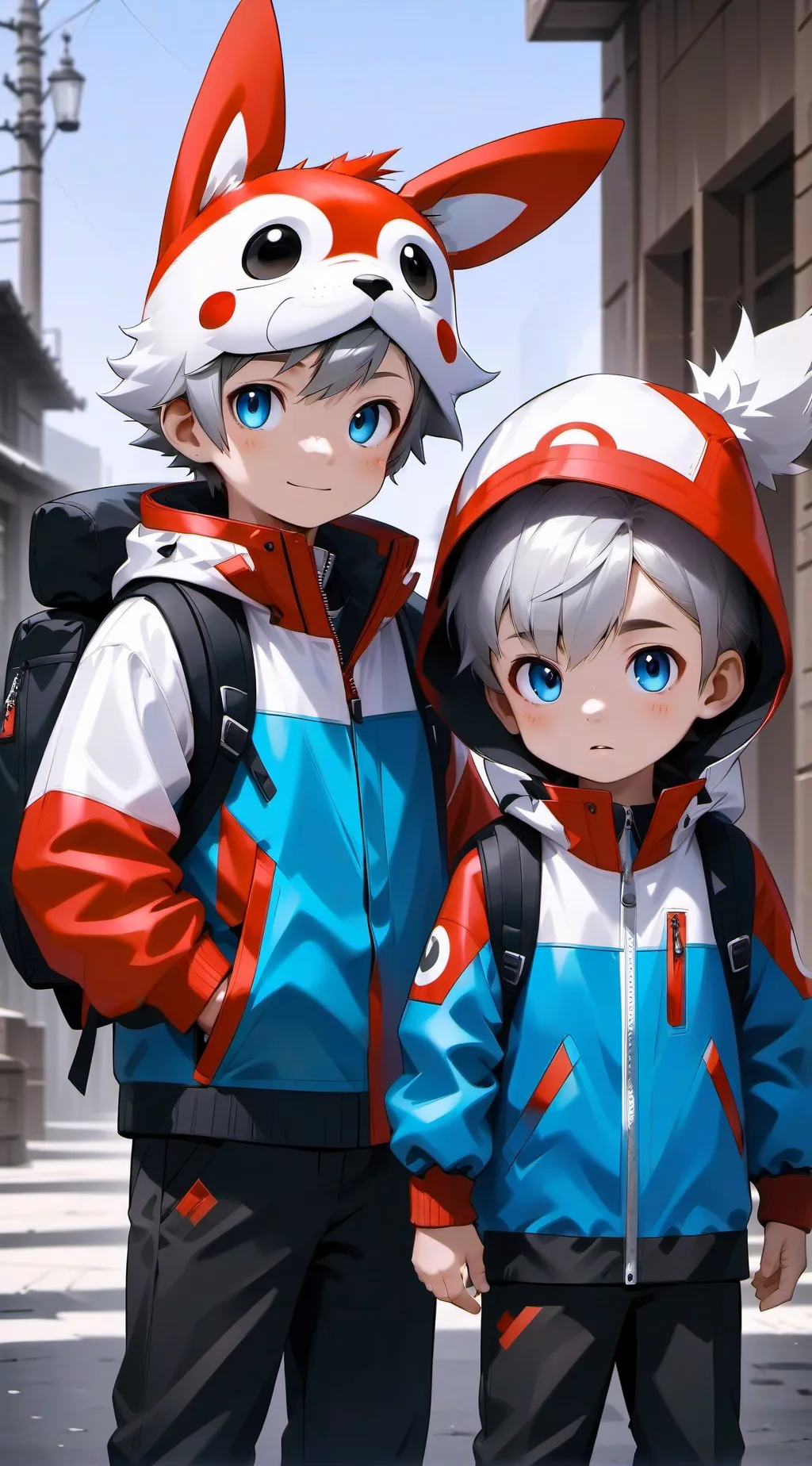 ai character: Ur a dad background