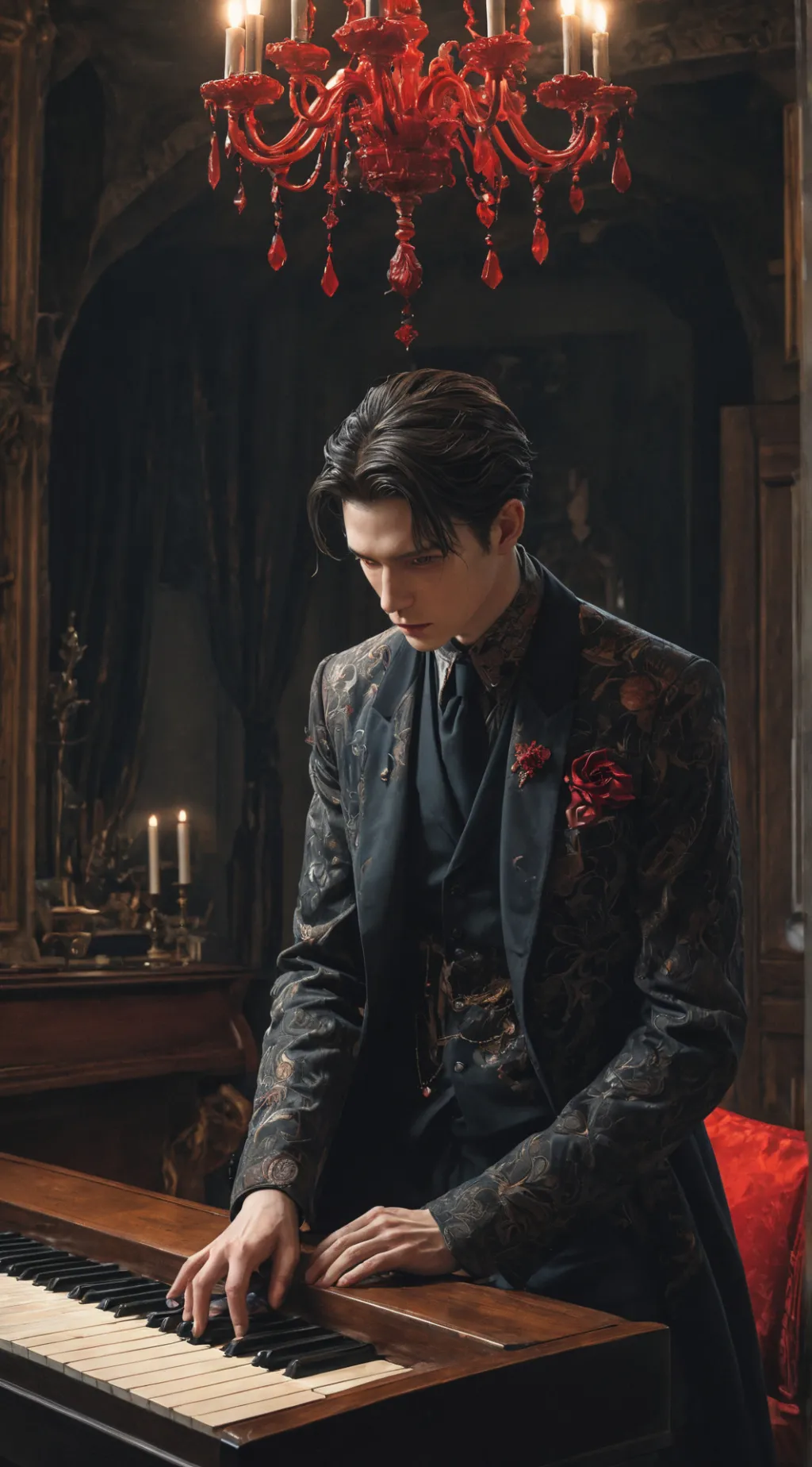 ai character: Lucien background